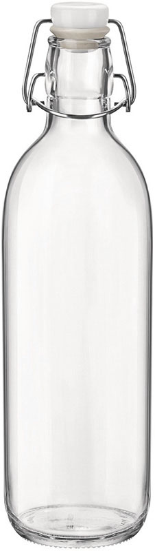 botella de agua de vidrio 1 litro - Emilia