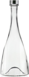botella de agua de vidrio 750ml, 75cl - Flaurus