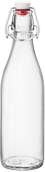 botella de agua de vidrio medio litro - Giara