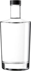 botella de agua de vidrio 500ml, 50cl - Neos