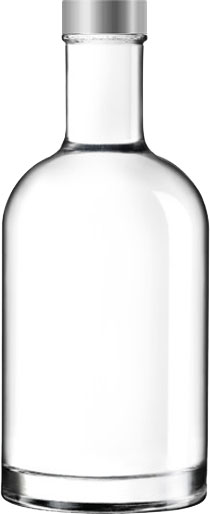 botella de agua de vidrio 350ml - Oslo